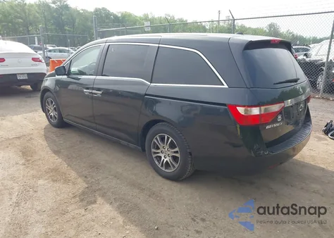 2011 Honda Odyssey Ex-L from USA, damaged, VIN 5FNRL5H68BB071178